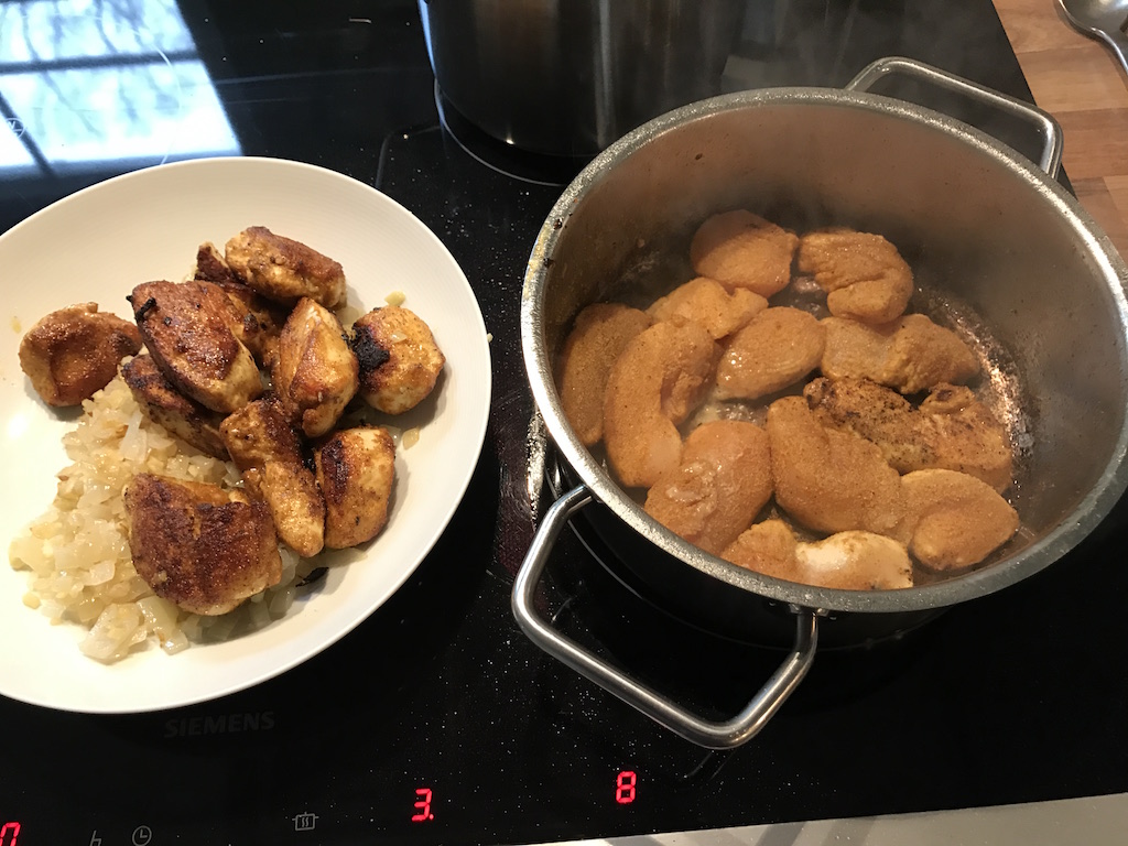Chicken Curry Monty Python