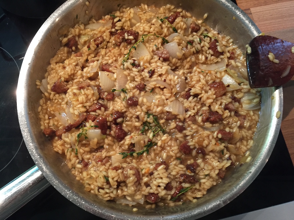 risotto salsiccia