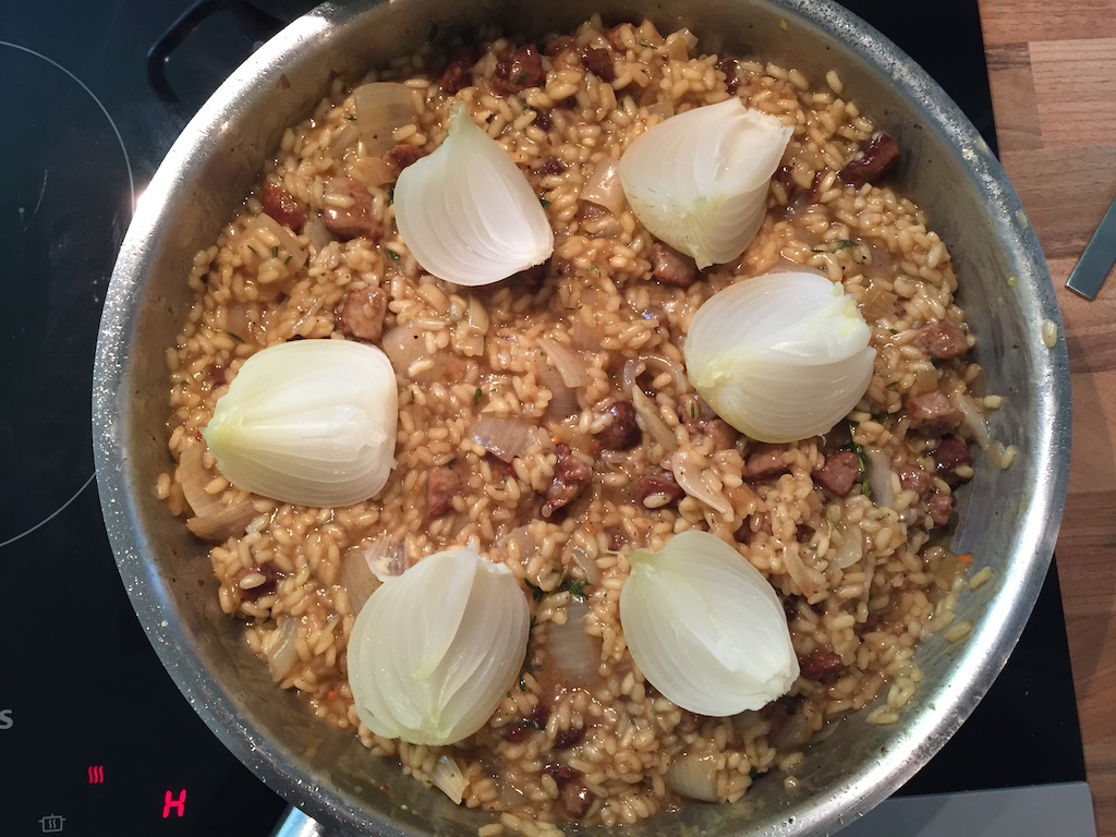 risotto salsiccia