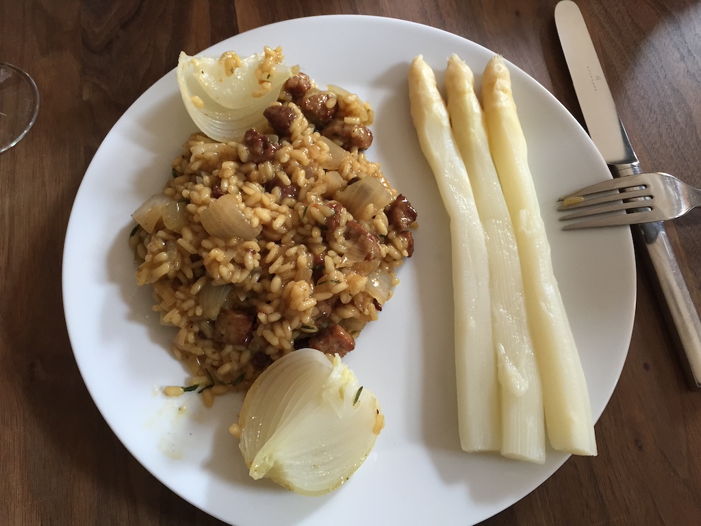 risotto salsiccia